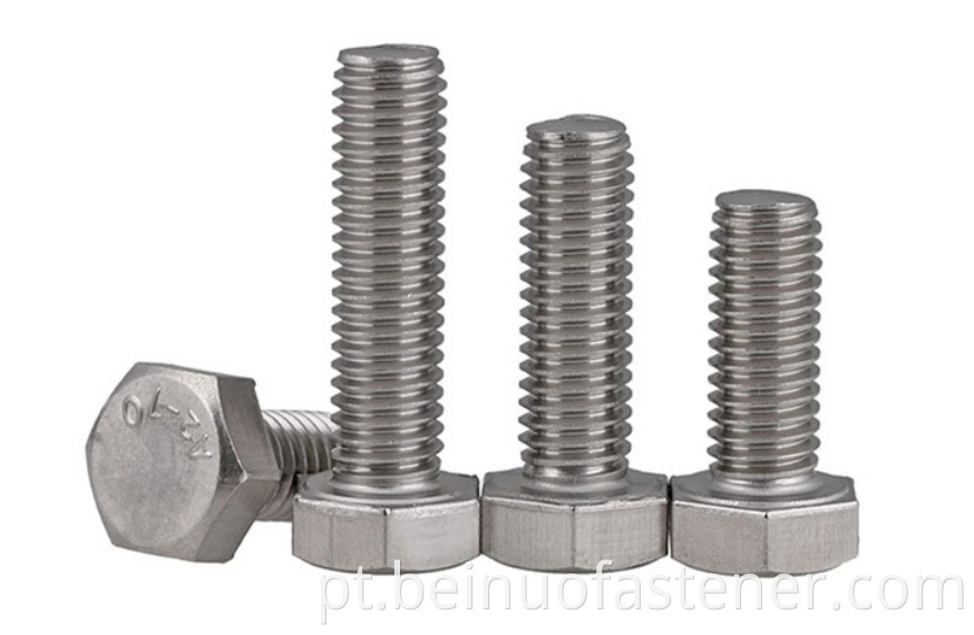 High quality hex head bolts